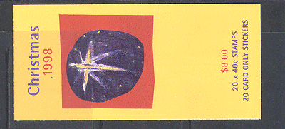 Australia 1998 Christmas / Greetings 20v s / a bklt n14771