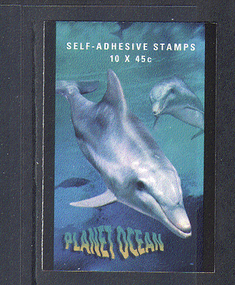Australia 1998 DOLPHINS / Marine / Sea life 10v bklt n14743