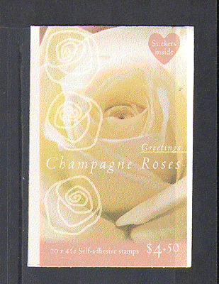 Australia 1998 Flowers / Roses / LOVE 10v s / a bklt (n14760)