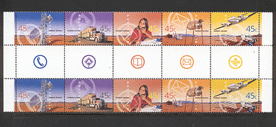 Australia 2001 Aviation / Truck / Tele 10v gttr stp n19029