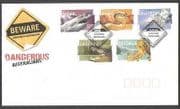 Australia 2006 Crocodile / Snake / Shark 5v s / a FDC n16441