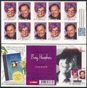 Australia 2006 Legends / People / Comedy / Entertainment / Entertainers 10v bklt n34081