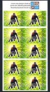 Australia 2006 Sports / Commonwealth Games / Athletics 10v bklt (n33947)