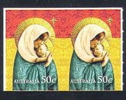 Australia 2008 Christmas / Virgin / Child / Madonna / Greetings s / a bklt pr (n33963)
