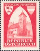 Austria 1946 Austria 950th/ Church/ Buildings/ Architecture/ History 1v (n46806)