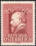 Austria 1947 Friedrich Amerling/ Painter/ Artist/ Art/ People/ Paintings 1v (at1097a)