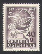 Austria 1947 Telegraph / Morse / Communications / Telecomms 1v (n34372)