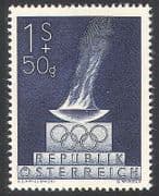 Austria 1948 Olympic Games / Olympics / Fund / Sports / Flame / Rings / Animation 1v n40718