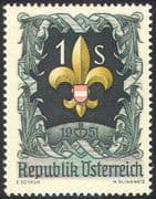 Austria 1951 Scouts/ Jamboree/ Scouting/ Youth/ Leisure 1v (n42044)