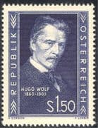 Austria 1953 Hugo Wolf/ Composers/ Music/ Musicians/ People/ Entertainment 1v (n43106)