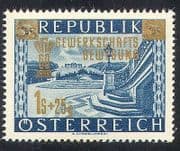 Austria 1953 Trade Unions / Workers / Palace / Buildings 1v o / p (n34732)