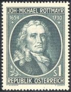Austria 1954 Johann Michael Rottmayr/ Painter/ Artist/ Art/ People/ Paintings 1v (n44482)