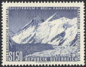 Austria 1956 Himalayas/ Karakorum/ Mountains/ Mountaineering/ Mountain Climbing/ Sports/ Nature 1v (at1106a)