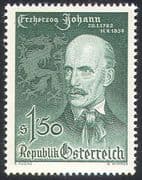 Austria 1959 Archduke Johann/ Royalty/ Royal/ People 1v (n42160)