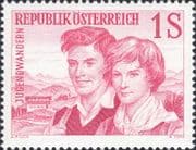 Austria 1960 Youth Hostel Movement/ Hostellers/ Building/ Mountains 1v (n46807)