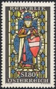Austria 1964 Saint Leopold/ Stained Glass/ Art/ Church/ People 1v (at1051a)