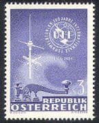 Austria 1965 ITU / UIT / Radio / Telegraph / Morse 1v (n25520)