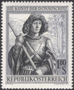 Austria 1965 St George/ Saints/ Religion/ Art/ Drawings/ Artists/ People 1v (at1112a)