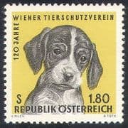 Austria 1966 Dog / Animal Protection Society / Animals / Nature 1v ref:s58