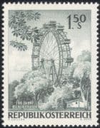 Austria 1966 Prater Park,Vienna/ Ferris Wheel/ Fair/ Leisure/ Tourism/ Engineering/ Parks/ Heritage 1v (at1058a)