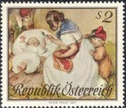 Austria 1967 Mother's Day/ Art/ Peter Fendi/ Paintings/ Artists/ Children 1v (n44479)