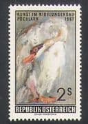 Austria 1967 Swan/ Birds/ Nature/ Tapestry/ Art/ Craft/ Textiles/ Sewing 1v (n34375)