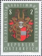 Austria 1970 Carinthia Plebiscite 50th/ Politics/ Voting/ People/ Coat-of-Arms 1v (at1341)