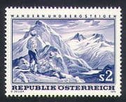 Austria 1970 Mountain Climbing / Walking / Sports / Mountains / Leisure 1v (n34432)