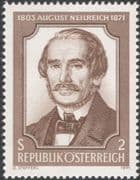 Austria 1971 Dr August Neilreich/ Botanist/ Scientist/ Science/ Botany 1v (at1117a)