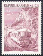 Austria 1971 Electric Train / Locomotive / Railways / Rail / Transport 1v (n23510)