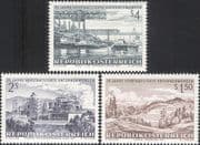 Austria 1971 Steel/ Iron/ Industry/ Business/ Ships/ Boats/ Mining/ Mines/ Transport 3v set at1190