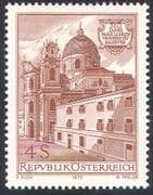 Austria 1972 Paris Lodron University 350th Anniv/Buildings/Architecture/ Heritage 1v n42167