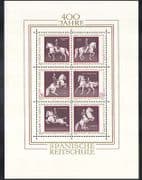 Austria 1972 Spanish Riding School / Horses / Animals / Nature / Transport 6v sht n38325