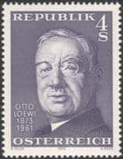 Austria 1973 Otto Loewi/ Pharmacology/ Medicine/ Medical/ Science/ People 1v (at1110a)