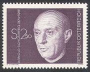 Austria 1974 Arnold Schonberg / Composers / Music / People / Entertainment 1v (n40688)