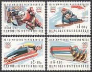 Austria 1975 Olympic Games / Olympics / Sports / Skiing / Ice Hockey / Ski 4v set (n40720)