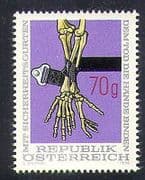 Austria 1975 Road Safety / Health / Welfare / Skeleton / Seat-belt 1v (n31298)