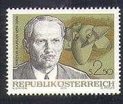 Austria 1976 Victor Kaplan / Turbine / Energy / Industry / People / Science 1v (n37053)