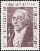 Austria 1977 Nikolaus von Jacquin/ Botanist/ Scientist/ Science/ Botany 1v (s5064m)