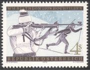 Austria 1978 Biathlon Championships/ Sports/ Rifle Shooting/ Skiing 1v (n43053)