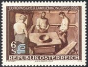 Austria 1978 European Family Congress/ Art/ Paintings/ Artists 1v (n44272)
