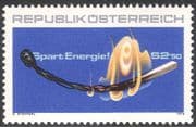 Austria 1979 "Save Energy Campaign"/ Flame/ Fire/ Burning Match/ Conservation 1v (n43057)