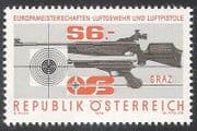 Austria 1979 Shooting / Sports / Rifle / Pistol / Guns / Weapons 1v (n23118)