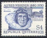 Austria 1980 Wegener/ Explorers /People /Polar/Arctic / Transport /Science 1v n33824