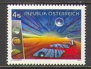 Austria 1981 Space / Modern Art / Painting 1v (n23136)