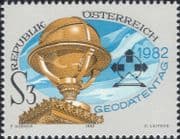 Austria 1982 Geodesist's Day/ Globe/ Geodesy/ Science/ Technology/ Surveying 1v (at1167a)