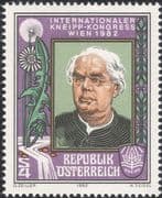 Austria 1982 S. Kneipp/ Medicine/ Medical/ Health/ Welfare/ People/ Plants/ Nature 1v (at1159a)