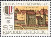 Austria 1983 Upper Austrian Exhibition/ Wels/ Castle/ Building/ Architecture 1v (at1168a)