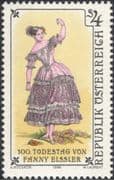 Austria 1984 Fanny Elssler/ Dancer/ Dance/ Dancing/ Theatre/ Entertainment/ Music/ Dancers 1v (at1019a)