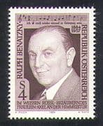 Austria 1984 Ralph Benatzky /Composers/ Music/ Arts/ People 1v (n37048)